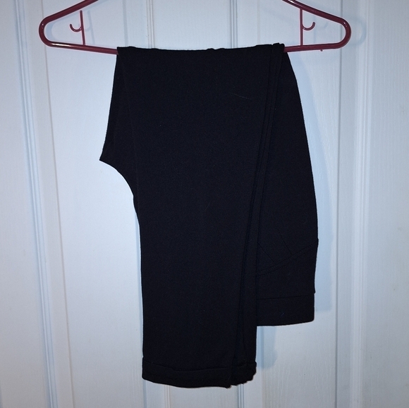 Lark + Grey Pants - Lark + Grey Black Zipper Pocket Pants Petite Extra Large